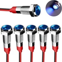 Blue 24V AD22C-16 LED Metal Indicator Light - 1