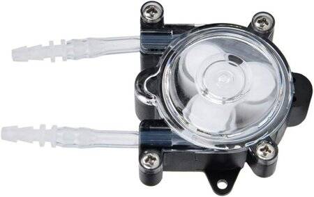 Blue NKP-DC-S04B 12V Miniature Peristaltic Pump With Silicone Tube Tube Size 1mm ID X 3 3mm OD Minimum flow 11ML/Min - 3