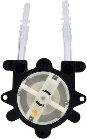 Blue NKP-DC-S04B 12V Miniature Peristaltic Pump With Silicone Tube Tube Size 1mm ID X 3 3mm OD Minimum flow 11ML/Min - 4