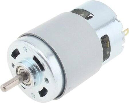 D Shaft 775 12V 3000RPM High Speed High Torque DC Motor Dual Shaft - 1