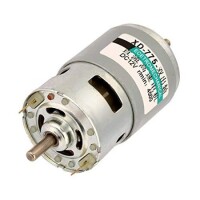 D Shaft 775 12V 4500RPM High Speed High Torque DC Motor Dual Shaft - 5