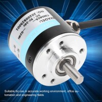 D10mm Hollow Shaft DC5-24V 1000 Pulses Incremental Photoelectric Rotary Encoder - 2