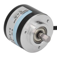 D10mm Hollow Shaft DC5-24V 1000 Pulses Incremental Photoelectric Rotary Encoder Push Pull Output - 1