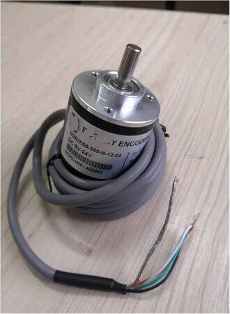 D10mm Hollow Shaft DC5-24V 360 Pulses Incremental Photoelectric Rotary Encoder PNP Voltage Output - 2