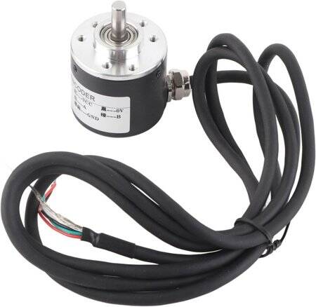 D10mm Hollow Shaft DC5-24V 400 Pulses Incremental Photoelectric Rotary Encoder - 3