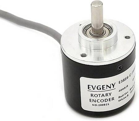 D10mm Hollow Shaft DC5-24V 400 Pulses Incremental Photoelectric Rotary Encoder PNP Voltage Output - 3