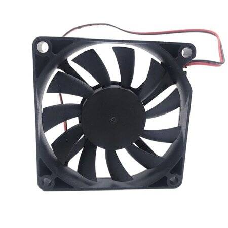 DC12V 7010 Oil Containing Cooling Fan With USB Size:70x70x10mm - 2