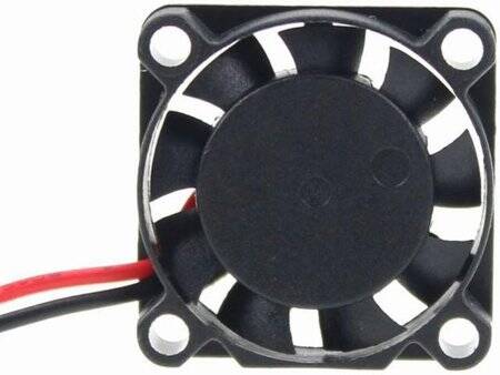 DC24V 2507 Hydraulic Cooling Fan With XH2-54-2P 30cm Cable Size:25x25x7mm - 1