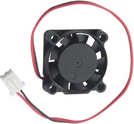 DC24V 2507 Hydraulic Cooling Fan With XH2-54-2P 30cm Cable Size:25x25x7mm - 2