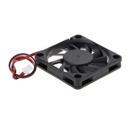 DC24V 6010 Double Ball Cooling Fan With XH2-54-2P 30cm Cable Size:60x60x10mm - 4