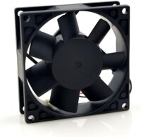 DC24V 8025 Double Ball Cooling Fan XH2-54-2P 30cm Cable Size:80x80x25mm - 2