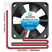 DC5V 3510 Hydraulic Cooling Fan With USB Size:35x35x10mm - 3