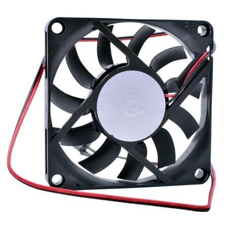 DC5V 7010 Double Ball Cooling Fan With USB 1M Cable Size:70x70x10mm - 1