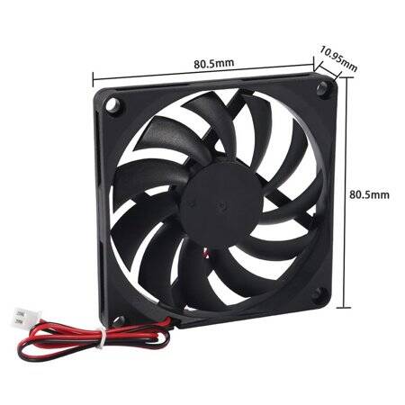 DC5V 7010 Oil Containing Cooling Fan With XH2-54-2P 25CM Cable Size:70x70x10mm - 5