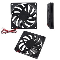 DC5V 8010 Double Ball Cooling Fan With USB Size:80x80x10mm - 3