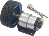 DIY JGB37-520 12V 37RPM Encoder Motor Smart Car Kit - 2