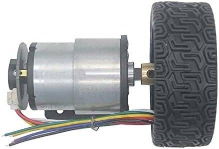 DIY JGB37-520 12V 60RPM Encoder Motor Smart Car Kit - 1