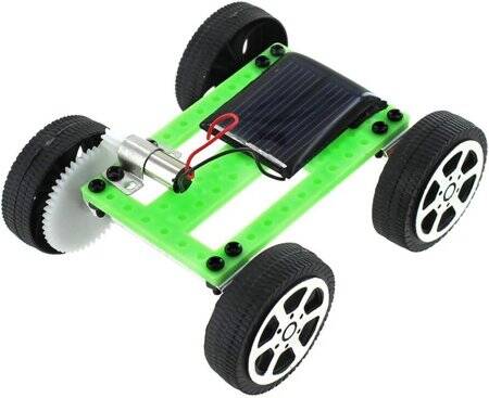 DIY Mini Solar Car Green 1 - 1