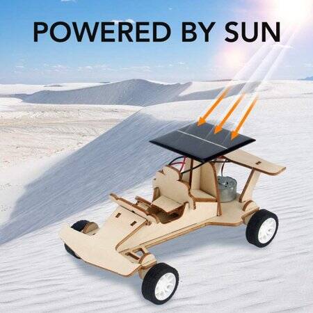 DIY Wooden Solar Powered Car 3 - 2