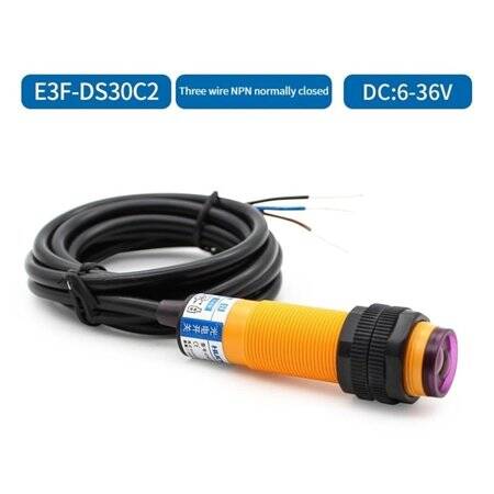 E3F-DS30C2 NPN Photoelectric Sensor Switch Detection Range 5-30cm - 2