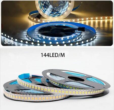 Epoxy 12V WS2815 RGB5050 White SMD LED Strip 30 LED/Meter Flexible 5M/Roll IP65 - 4