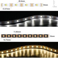 Epoxy 12V WS2815 RGB5050 White SMD LED Strip 30 LED/Meter Flexible 5M/Roll IP65 - 5