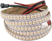 Epoxy 5V SK6812 RGBCW 5050 Black Flexible 1M SMD LED Strip 144 LED/Meter IP65 - 1