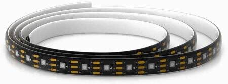 Epoxy 5V WS2812B RGB5050 Black Flexible 1M SMD LED Strip 100 LED/Meter IP65 - 1