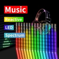 Epoxy 5V WS2812B RGB5050 Black Flexible 1M SMD LED Strip 100 LED/Meter IP65 - 3