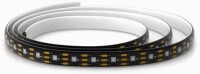 Epoxy 5V WS2812B RGB5050 Black Flexible 1M SMD LED Strip 144 LED/Meter IP65 - 1