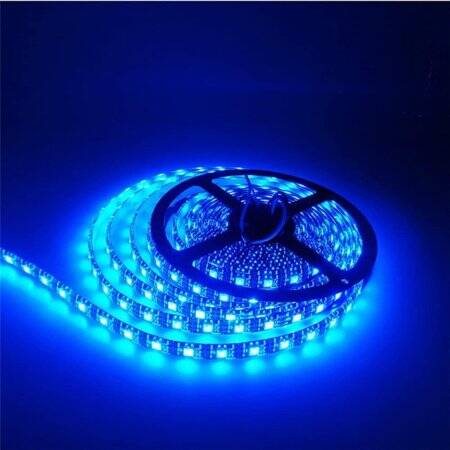 Epoxy 5V WS2812B RGB5050 Black SMD LED Strip 60 LED/Meter Flexible 5M/Roll IP65 - 5