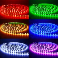 Epoxy 5V WS2813B RGB5050 Black SMD LED Strip 60 LED/Meter Flexible 5M/Roll IP65 - 4