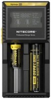 EU NITECORE D2 Digicharger 2 slots InKablolugent Charger With LCD Display For Li-ion/LifePO4/Ni-MH/Ni-Cd/AA/AAA Battery - 2