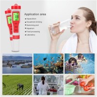 EZ9908 4 in 1 multifunction Test Water Testing Kit pH/TDS/EC/TEMP Without Battery - 5