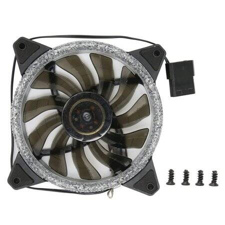 FANTECH FC-124 RGB Aperture Cooling Computer Host Fan Size:120x120x25mm - 1