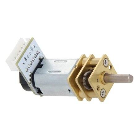 GA12-N20 12V 60RPM Micro DC Reducer Motor Encoder With Wire - 1