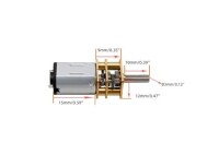 GA12-N20 3V 35RPM Micro DC Metal Gear Reduction Motor - 2