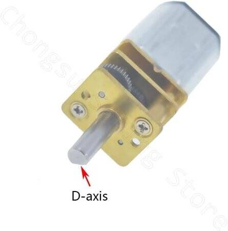 GA12-N20 3V 400RPM Micro DC Metal Gear Reduction Motor - 4