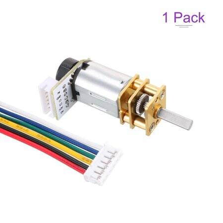 GA12-N20 6V 200RPM Micro DC Reducer Motor Encoder With Wire - 5