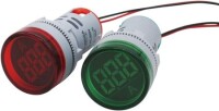 Green 0-100A 22mm AD16-22DSA Round LED Ammeter Indicator Light With Transformer - 2