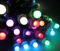 Green 9mm 5V LED Exposed Light String With Circuit Board 50LED/Set - 3