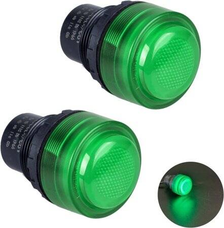 Green AC/DC24-36V 30mm BD0803 Explosion-Proof Anticorrosive Indicator Light - 1