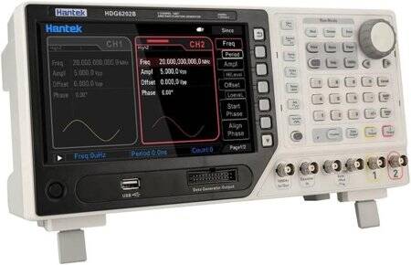 Hantek DPO6202B 200MHz 2CH 6 in 1 Arbitrary Waveform Generator US Plug - 4