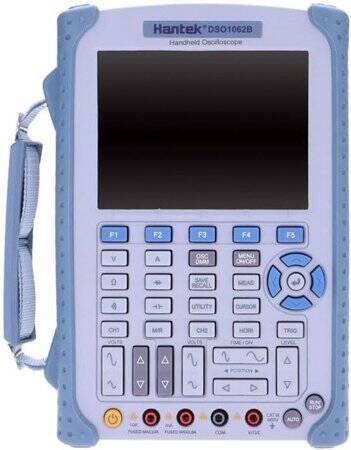 Hantek DSO1062B 60Mhz 2 CH Handheld Digital Oscilloscope Multimeter With Replaceable EU/US Plug With Battery - 1