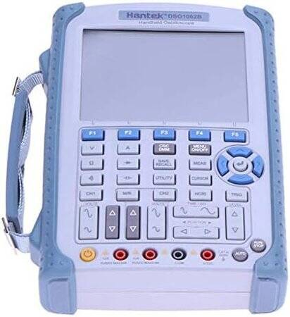 Hantek DSO1062B 60Mhz 2 CH Handheld Digital Oscilloscope Multimeter With Replaceable EU/US Plug With Battery - 2