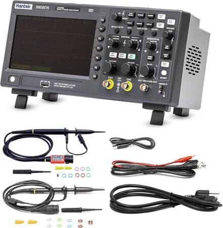 Hantek DSO2C15 150Mhz 2CH Digital Storage Oscilloscope EU Plug - 1