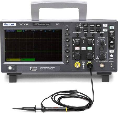 Hantek DSO2C15 150Mhz 2CH Digital Storage Oscilloscope EU Plug - 2