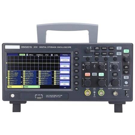 Hantek DSO2C15 150Mhz 2CH Digital Storage Oscilloscope UK Plug - 1