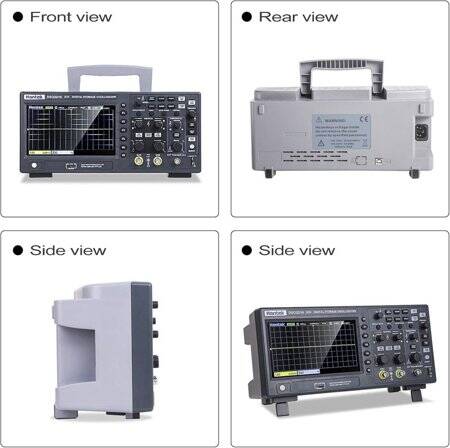 Hantek DSO2D10 100Mhz 2CH Signal Generation Oscilloscope With Signal Source CN Plug - 3