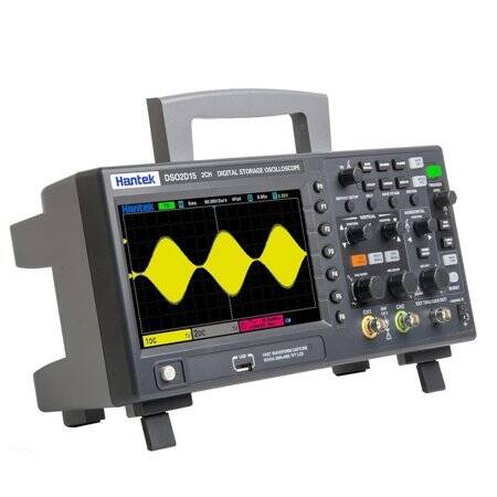 Hantek DSO2D15 150Mhz 2CH Signal Generation Oscilloscope With Signal Source CN Plug - 1